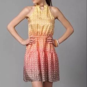 NWT Cynthia Steffe Gradient Silk Dress